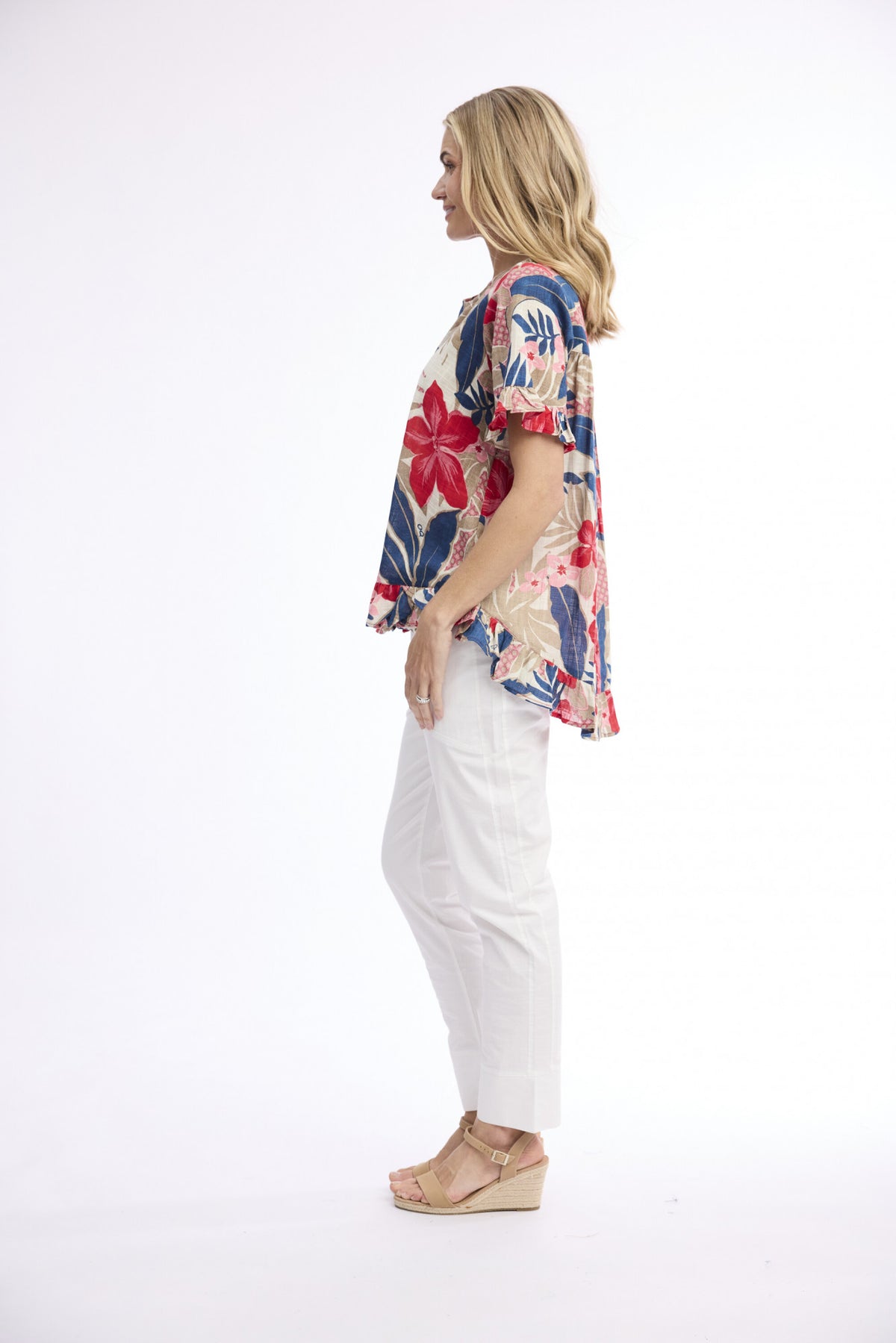 Orientique Frill Top