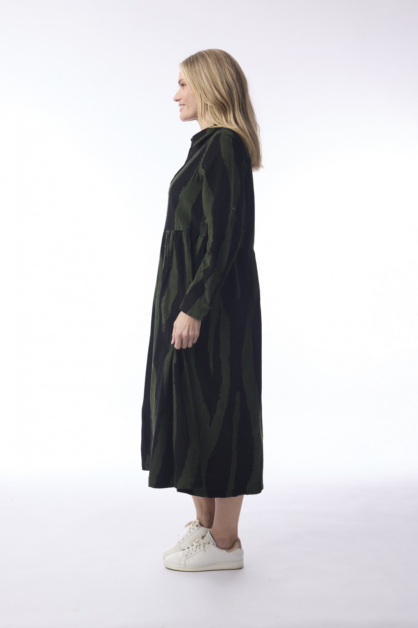 Orientique Congo Stripe Organic Cotton Dress
