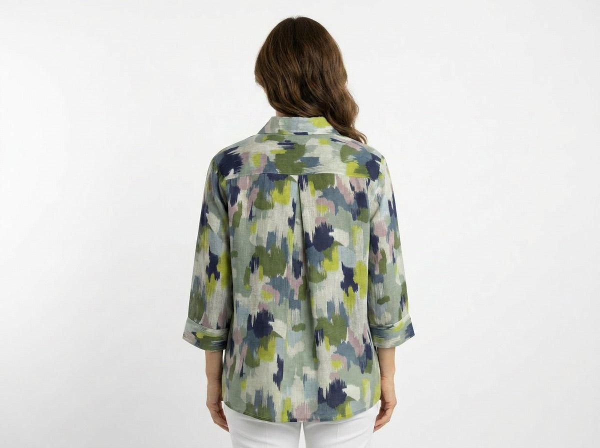Jillian Laguna 3/4 Sleeve Shirt