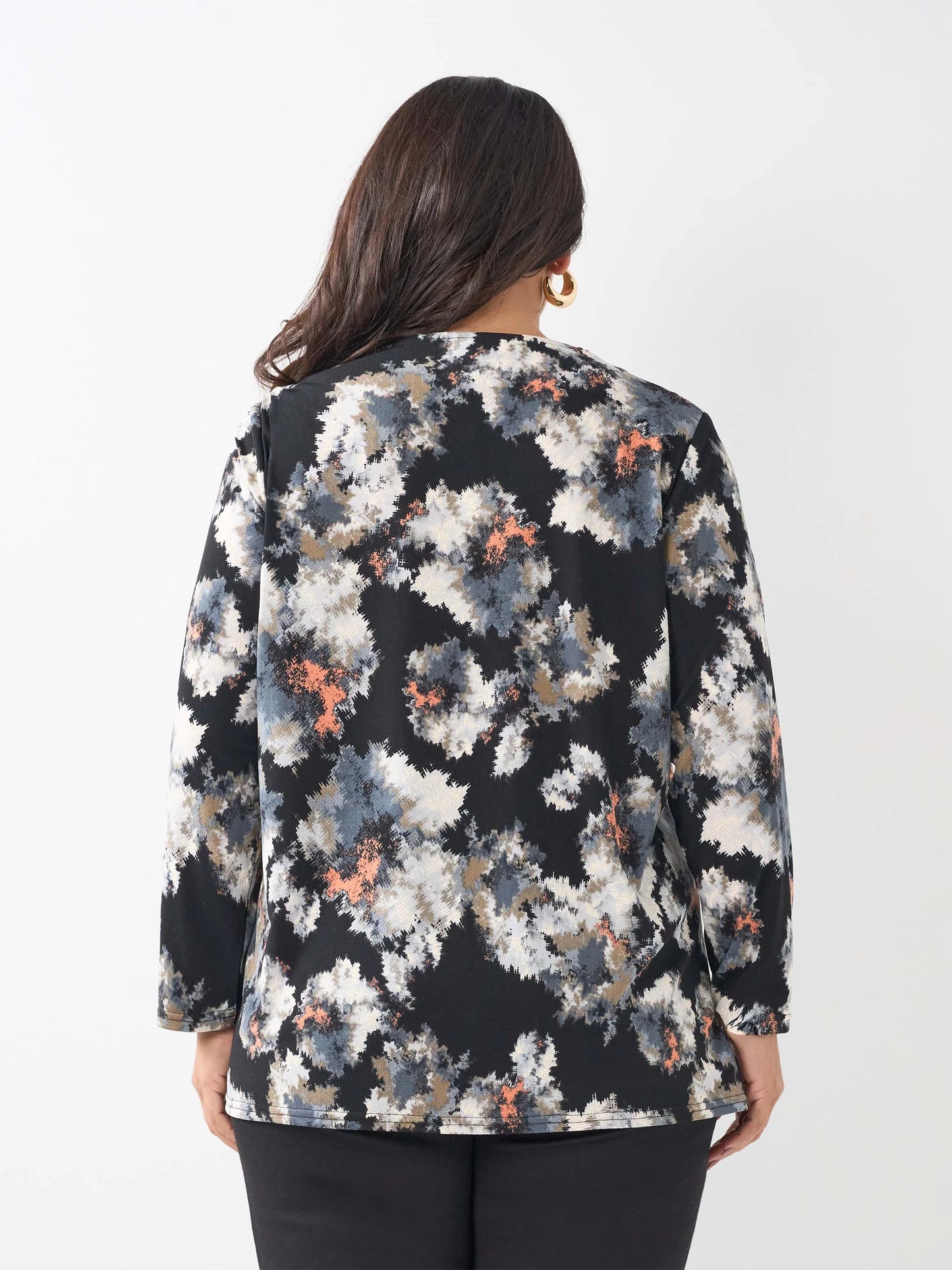 Swish Whispy Flowers Top