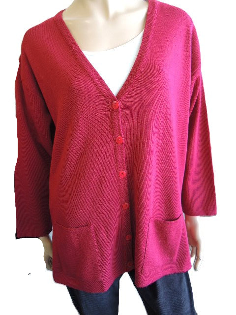 Big Scene Wool Blend Cardigan