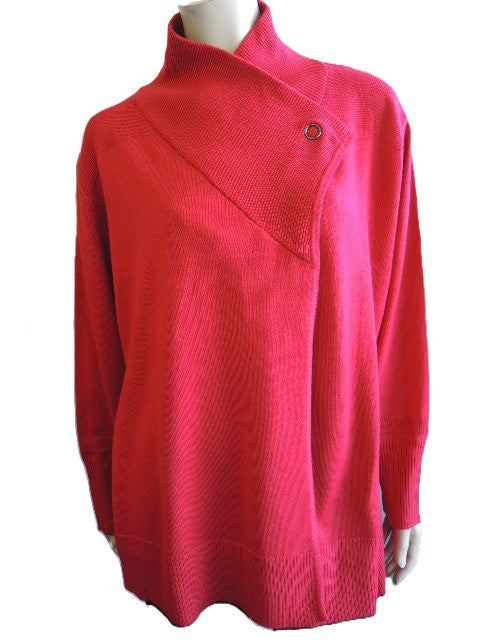 Maglia Knitted Crossover Jacket (Red only)
