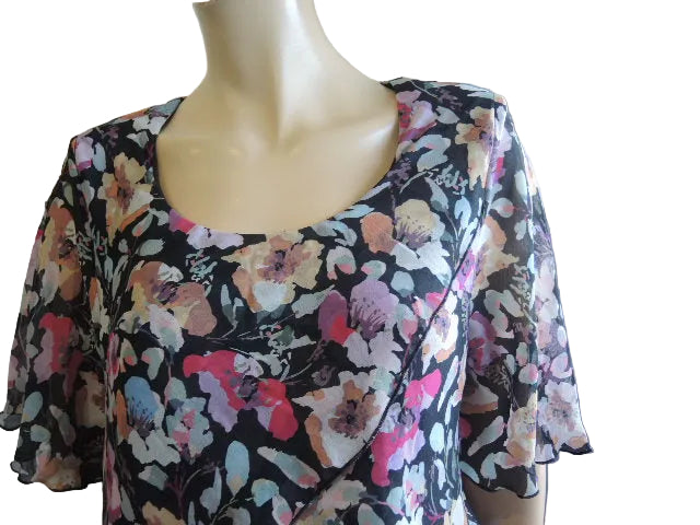 Vivid layered Dress
