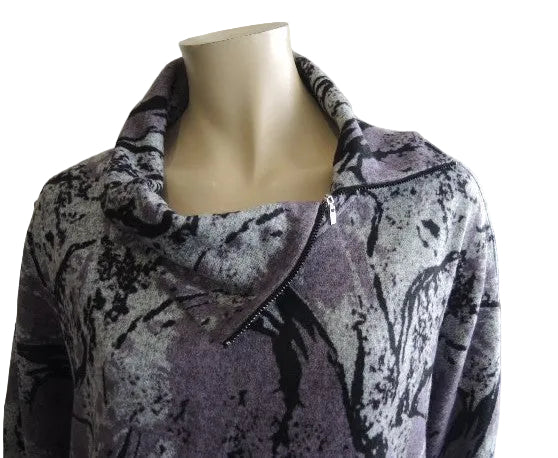 LS Collection Split Collar Top