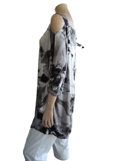 Swish Cold Shoulder Top
