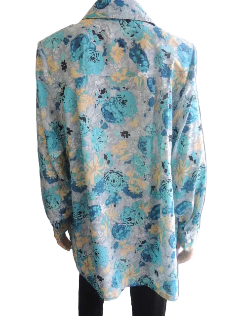Party Girl Wash & Wear Blouse (Long or Short Sleeves)