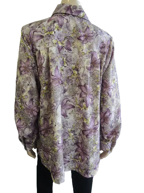 Party Girl Wash & Wear Blouse (Long or Short Sleeves)