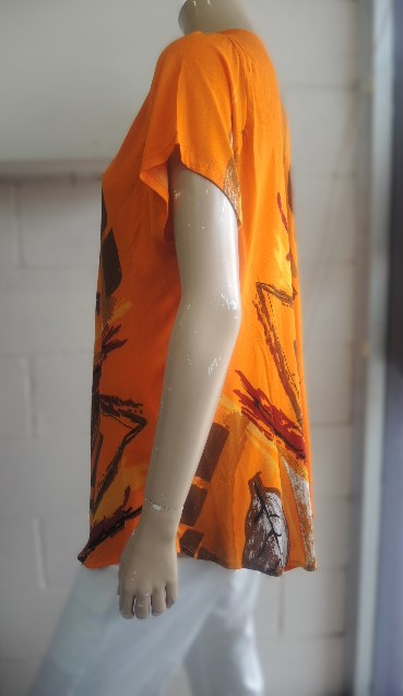 Crinkle Rayon Top