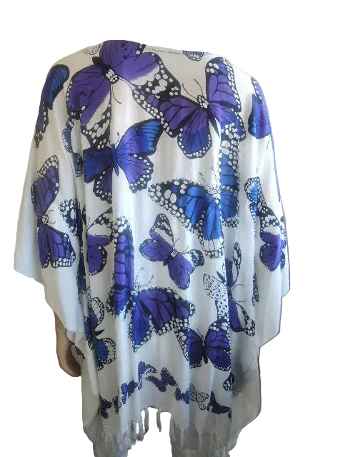 Butterfly Design Kaftan Style Top