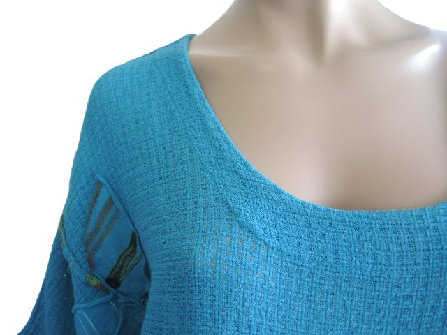 Italian Made Cotton Blend Top