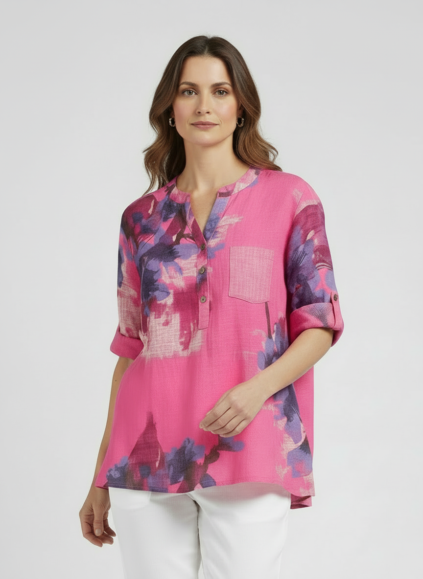 E'Talia Rosa Cotton Top