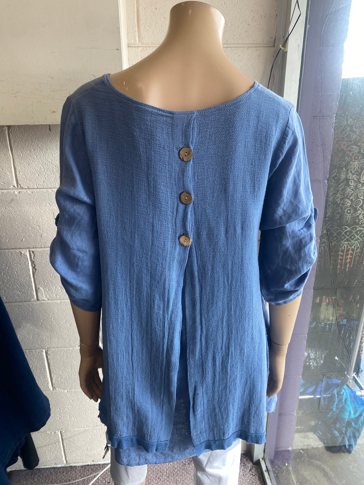 Italian Made Linen Top