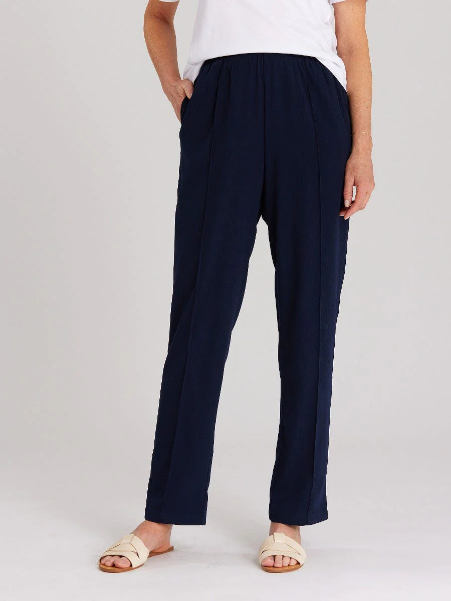 Black Pepper Full length Crinkle Pants