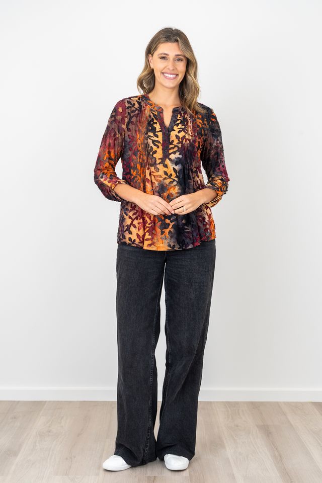 Renoma Pintuck Top