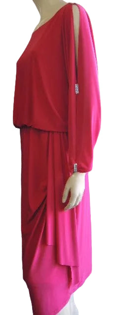 Layla Jones Red Jersey Dress