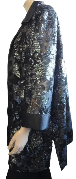 Party Girl Satin Trimmed Jacket