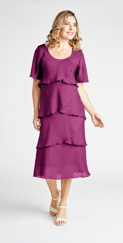 layered dresses australia Oceana Layered Ruffle Maxi Dress White