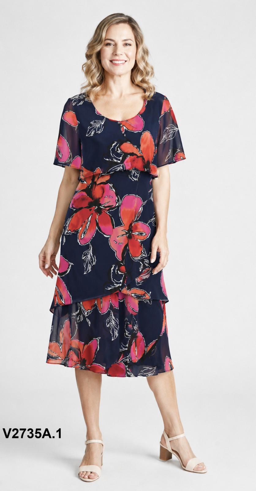 Vivid Layered Wonder Dress