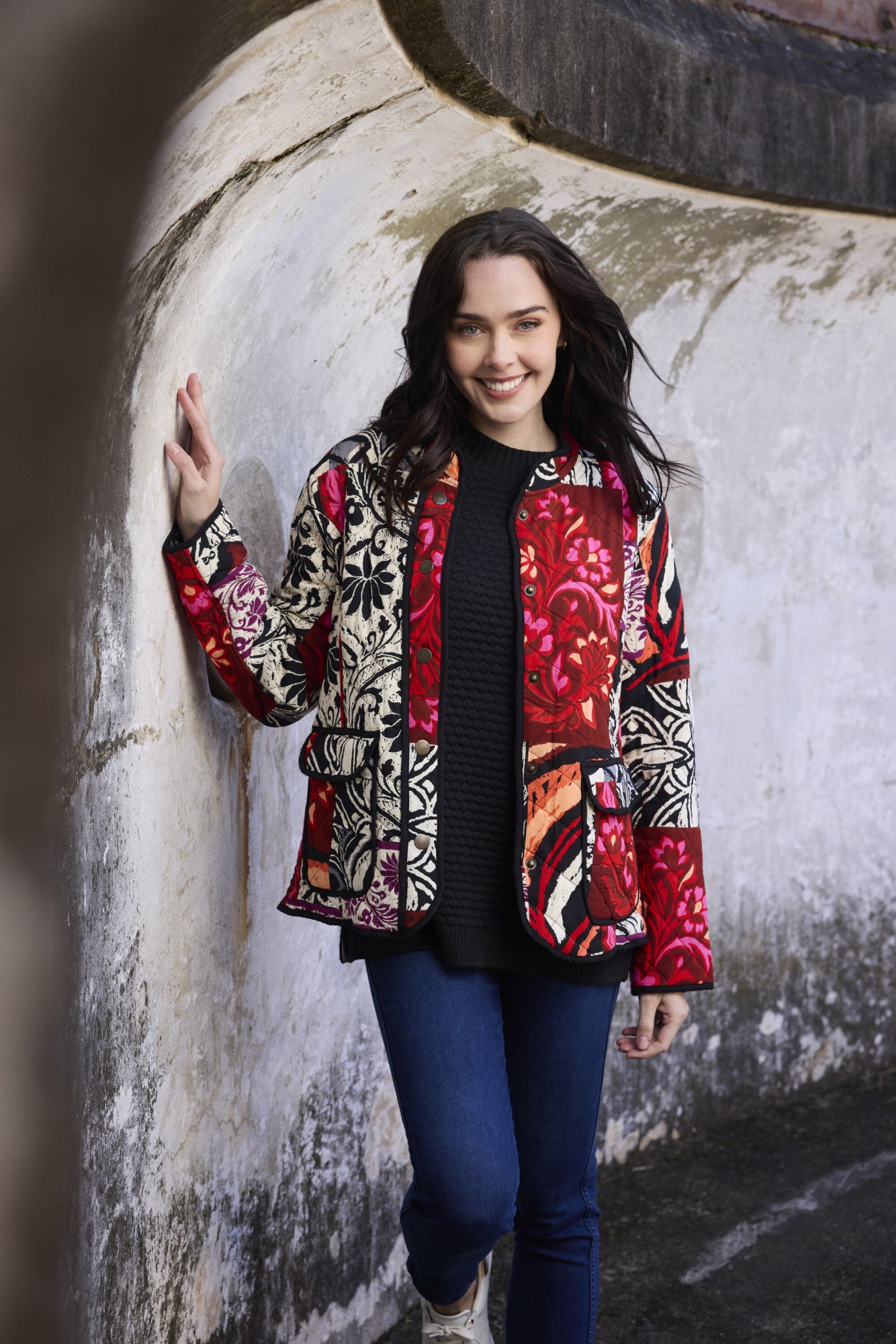 Orientique Reversible Quilted Jacket