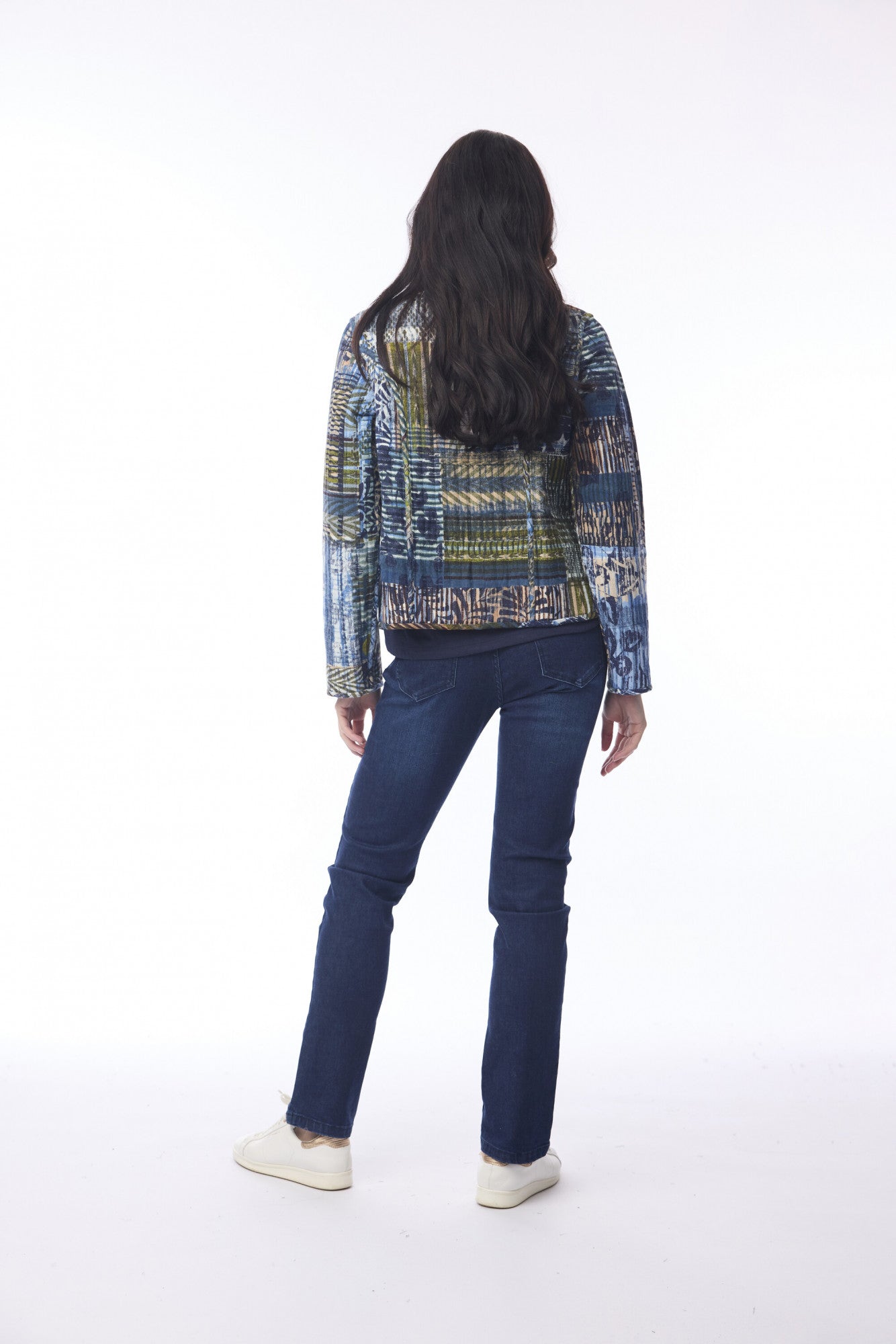 Orientique Reversible Organic Cotton Quilted Jacket
