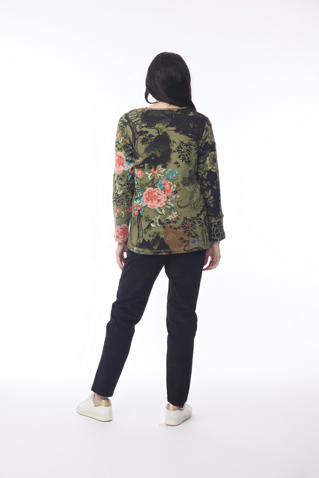 Orientique Keqioa Patch Top