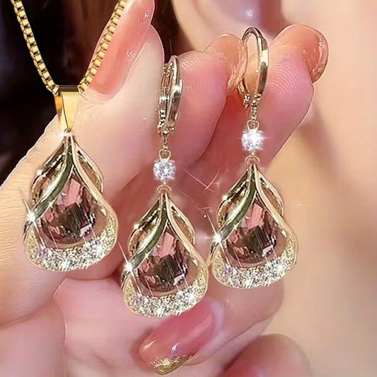 Pendant and Earring Set