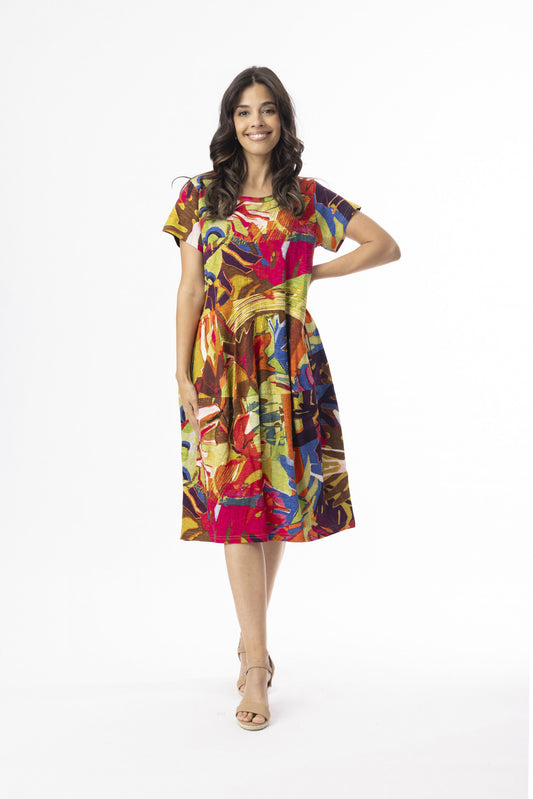 Orientique Organic Cotton Bubble Dress