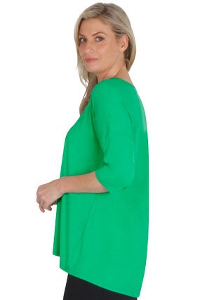 Emily Adams Bamboo 3/4 Sleeve Top (Many Colours)