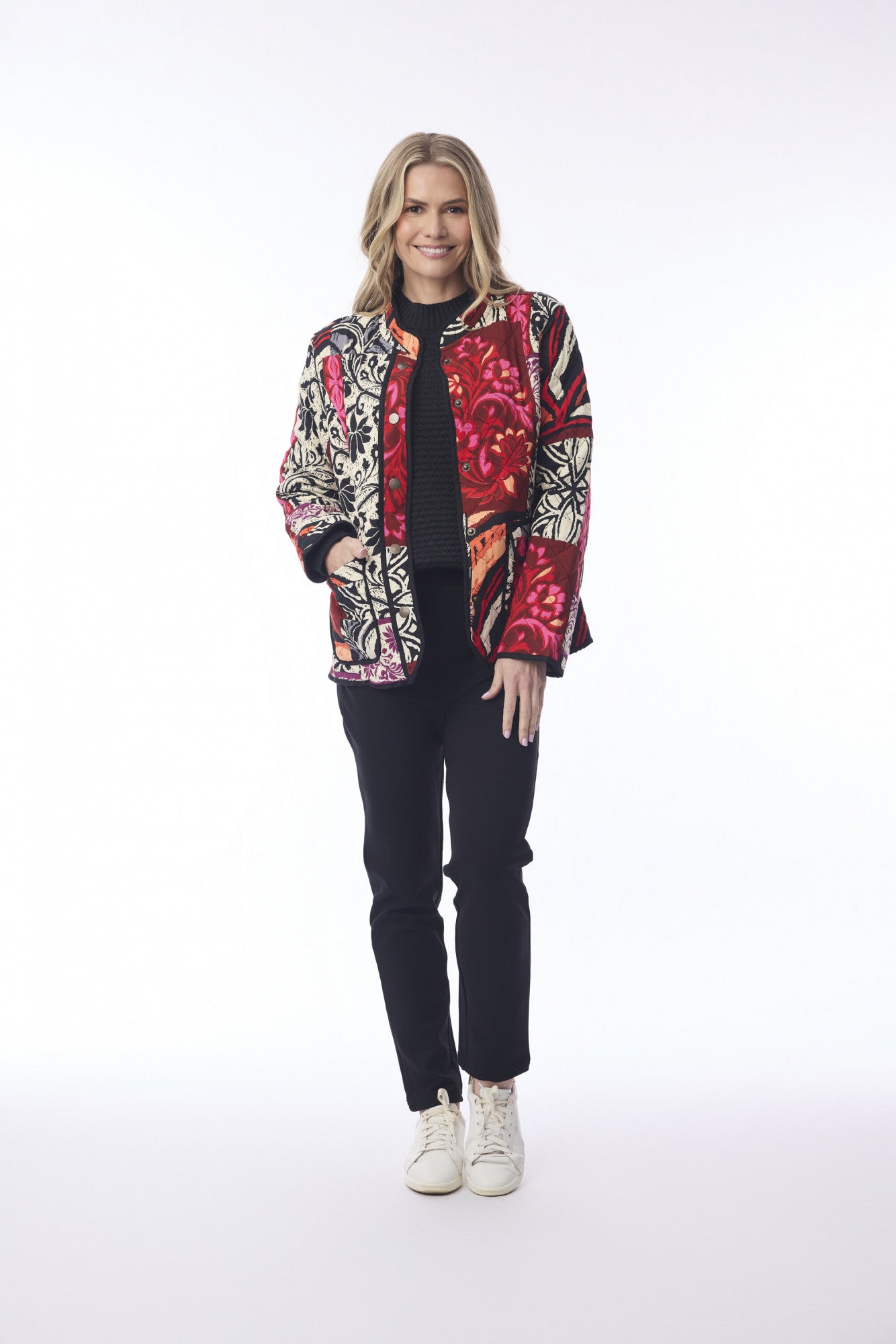 Orientique Reversible Quilted Jacket