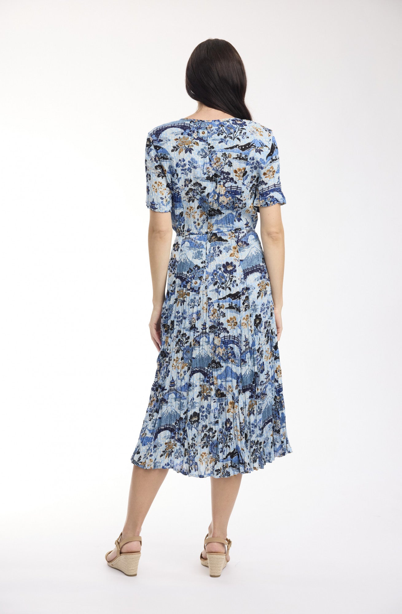 Orientique Godet Style Dress