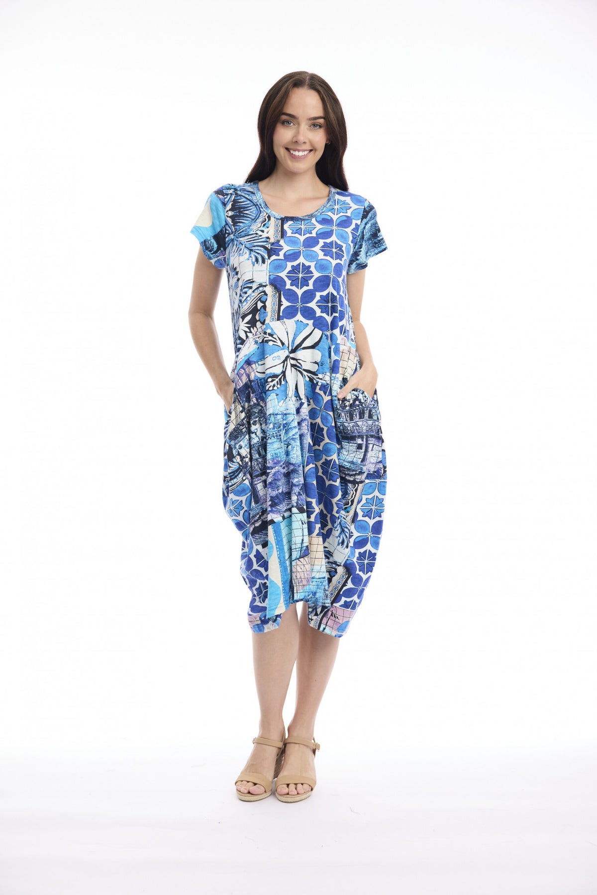 Orientique Nimes Organic Cotton Bubble Dress