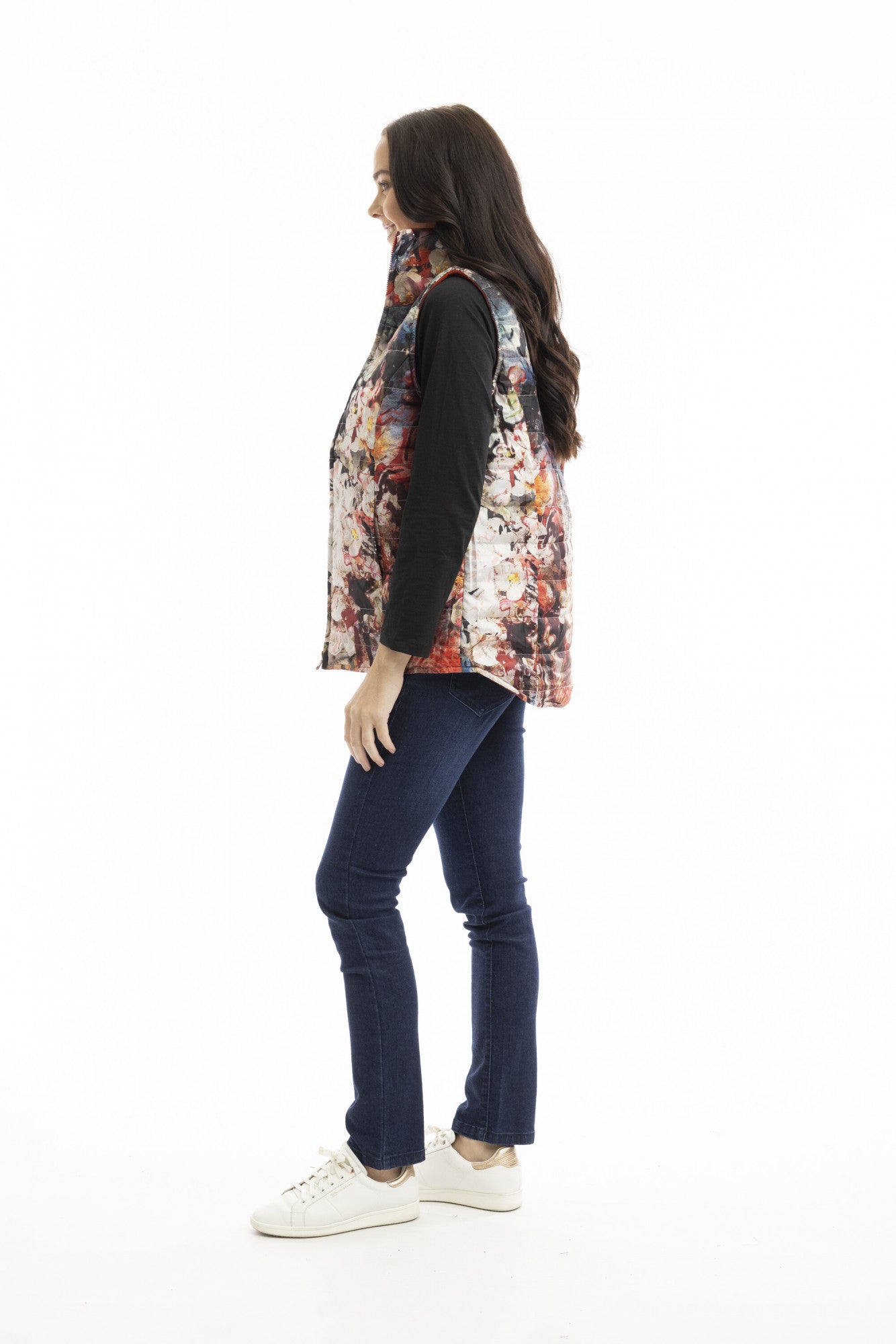 Orientique Reversible Puffer Vest