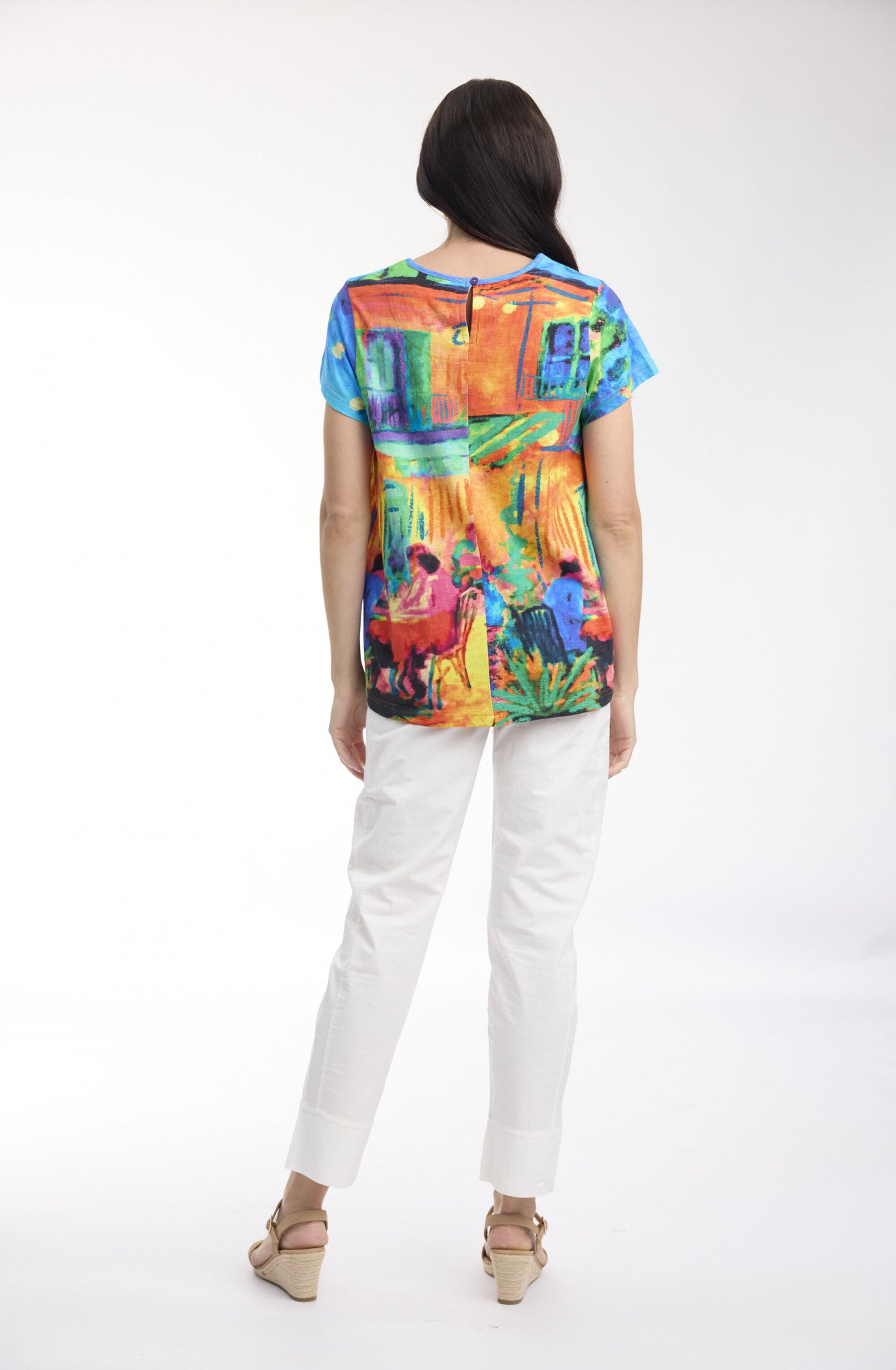 Orientique French Restaurant Organic Cotton T Shirt