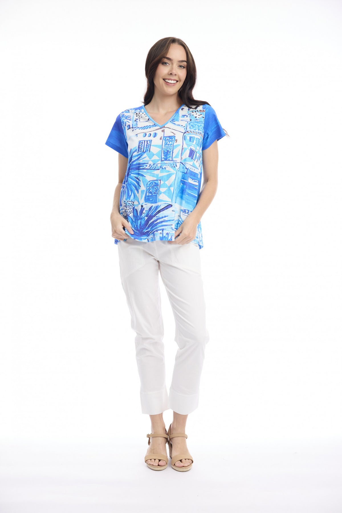 Orientique Greek Island Organic Cotton Tee
