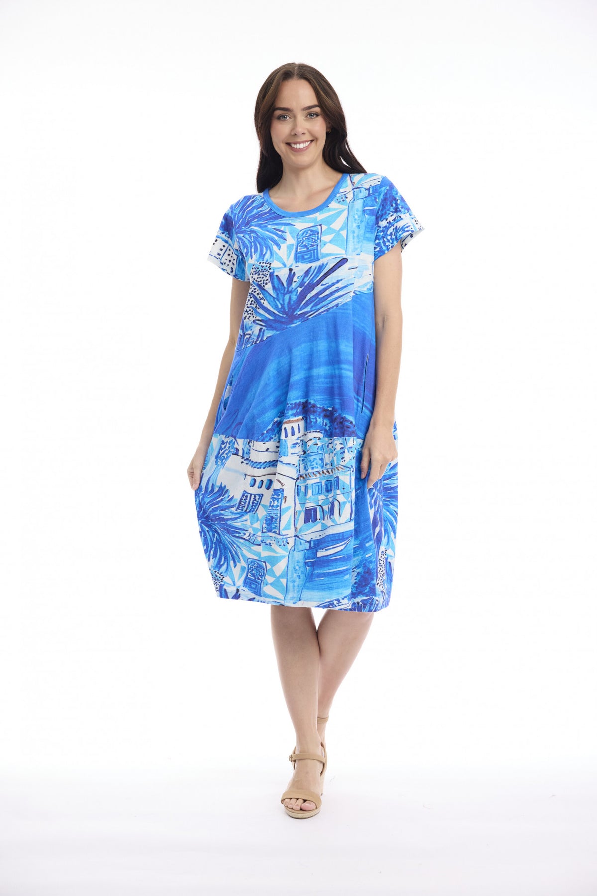 Orientique Greek Island Bubble Dress