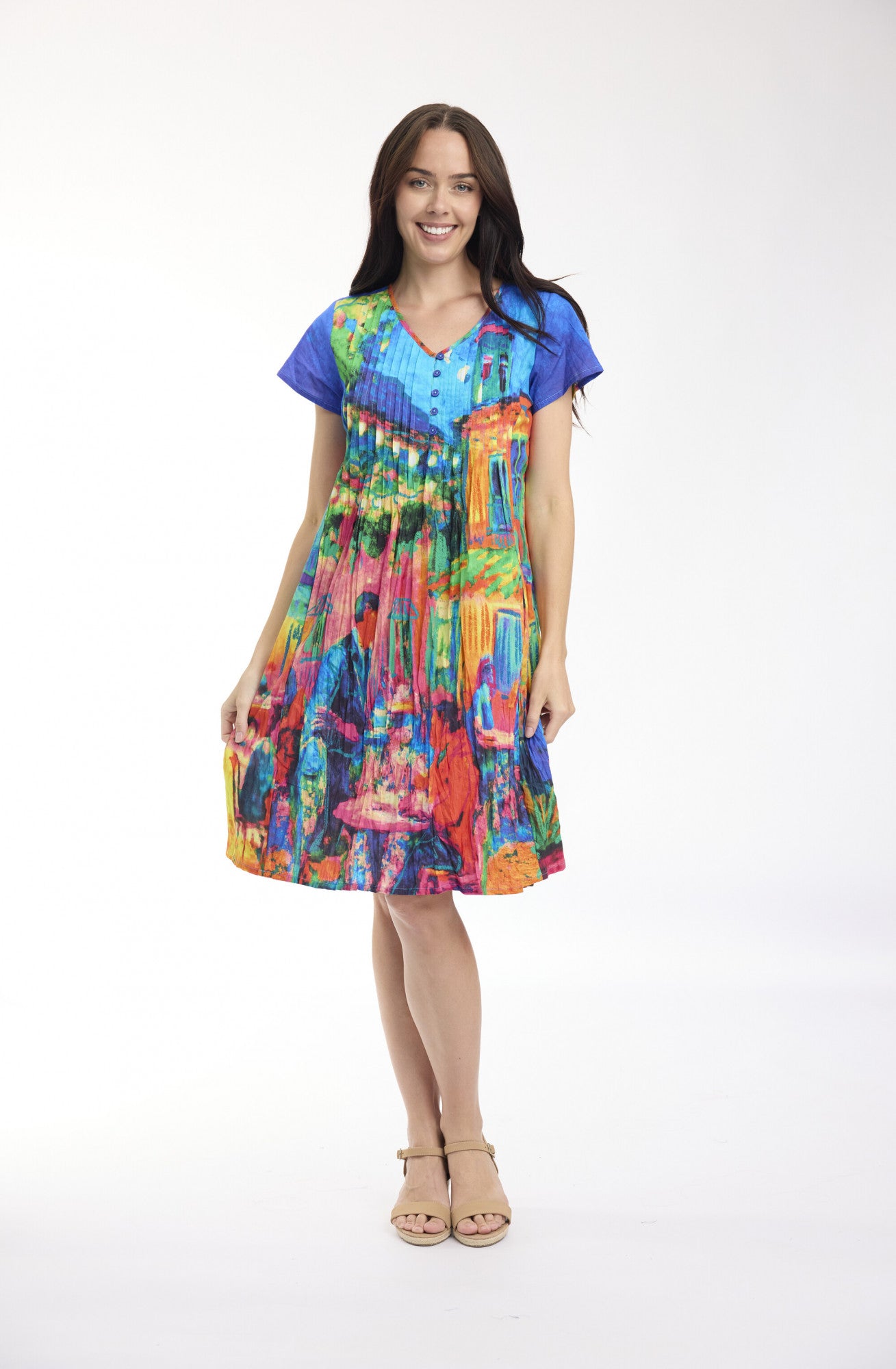 Orientique Easy Fit Organic Cotton Dress