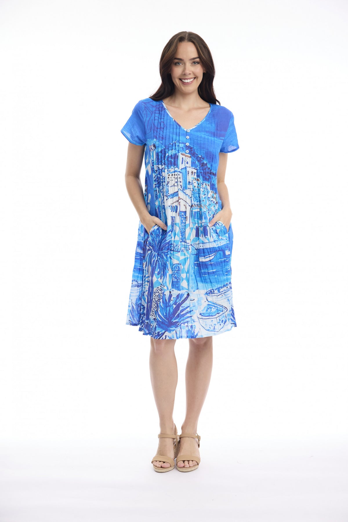 Orientique Easy Fit Organic Cotton Dress