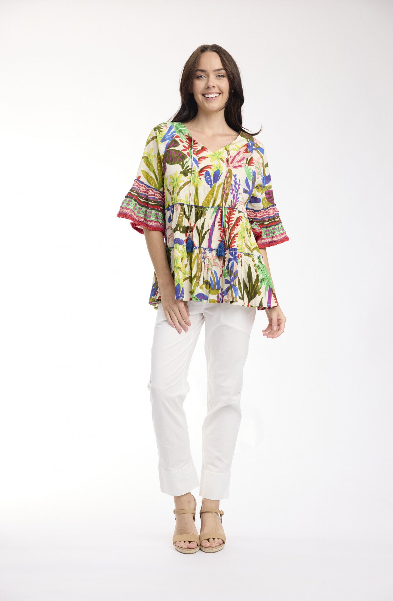Orientique Paloma Layered Top
