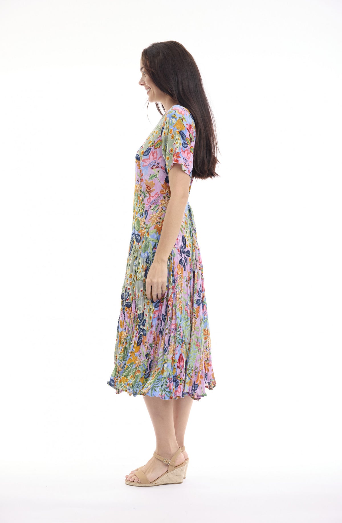 Orientique Godet Style Dress