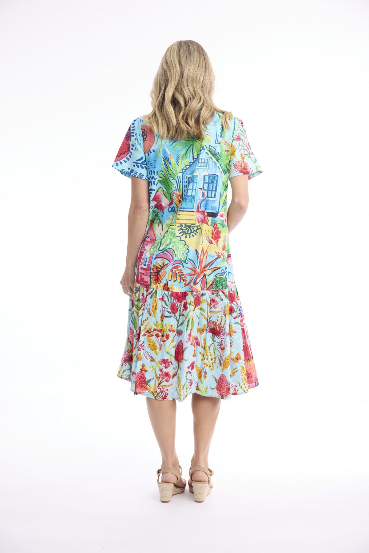 Orientique La Mala Patch Dress