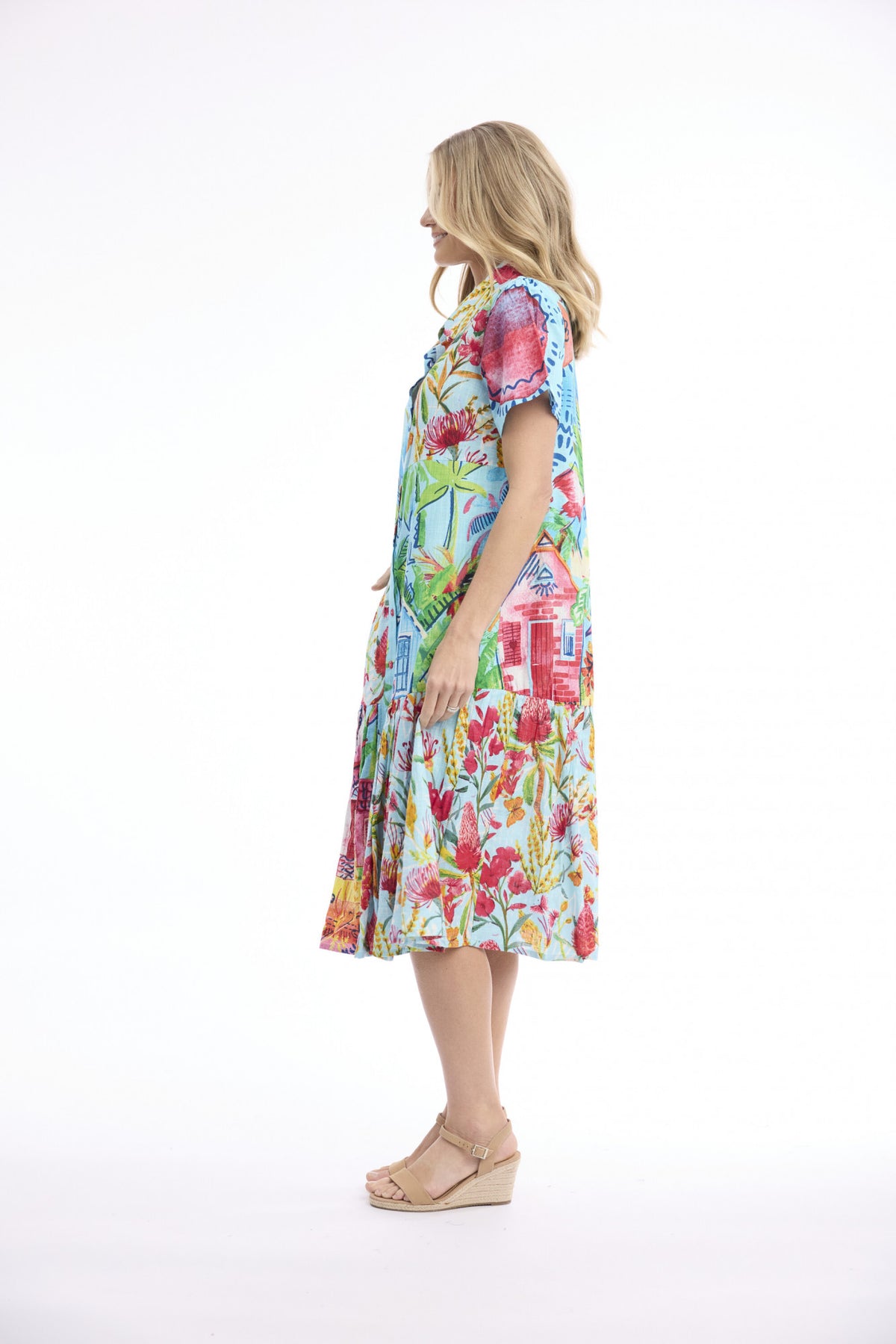 Orientique La Mala Patch Dress