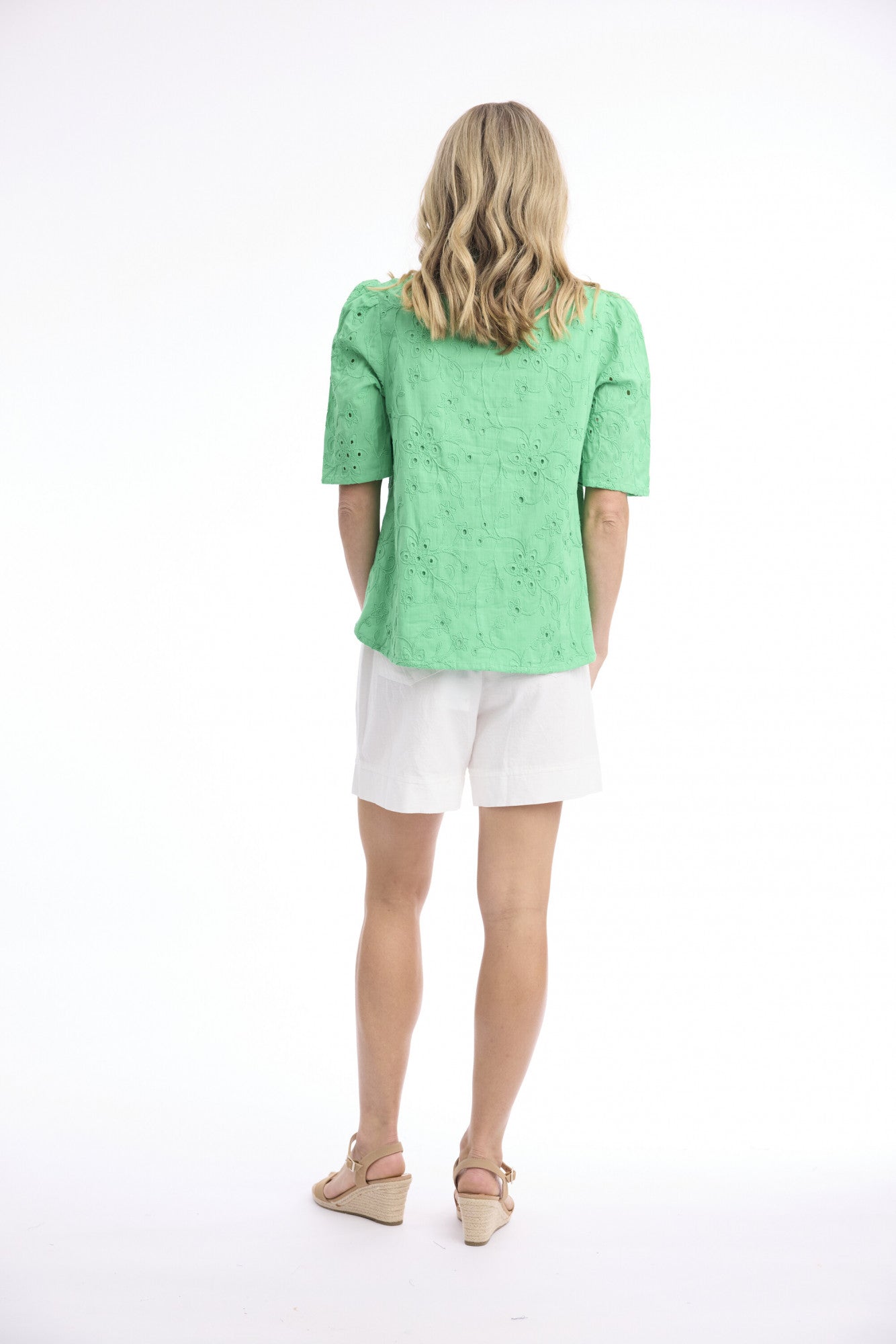Orientique Broderie Top