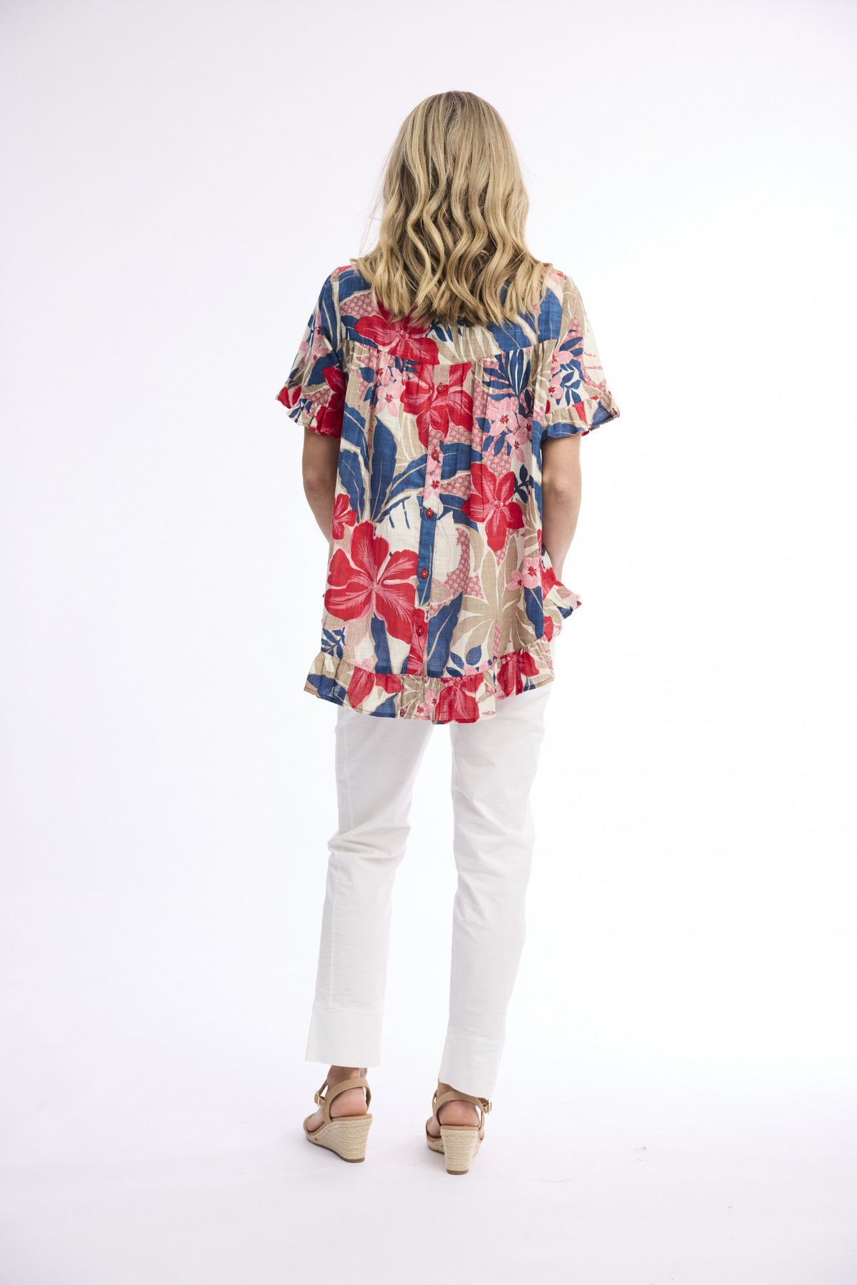 Orientique Frill Top