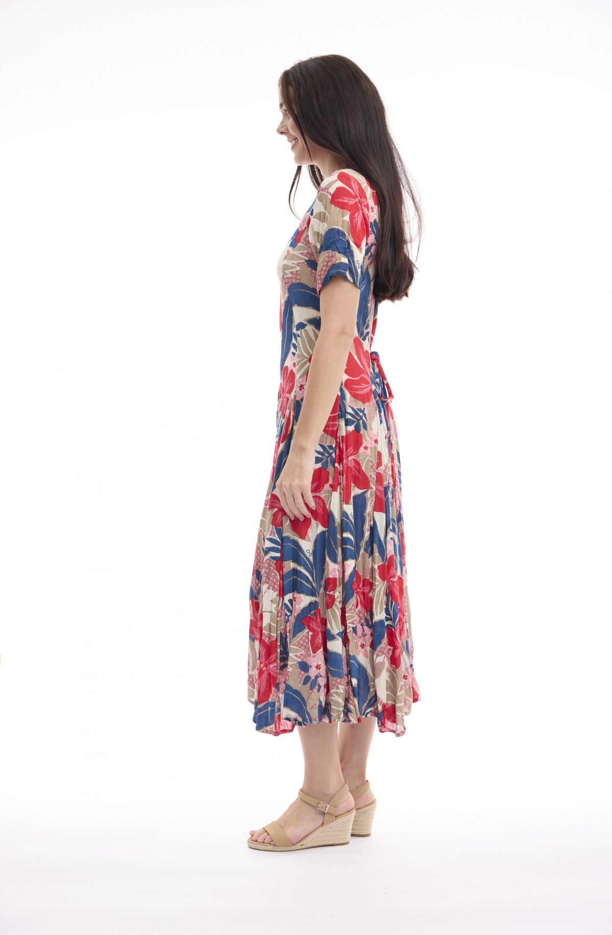 Orientique Godet Style Dress