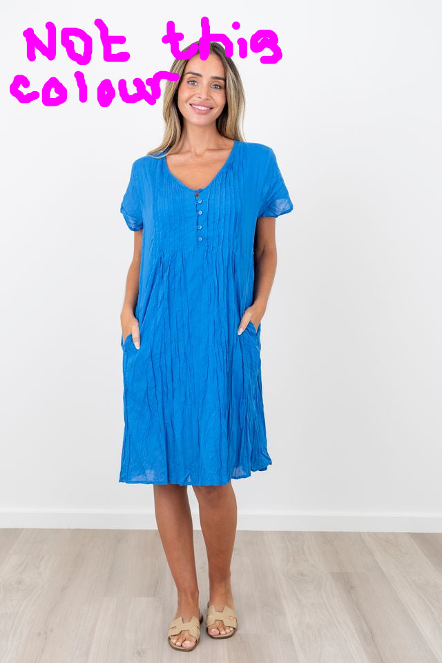 Renoma Cool Organic Cotton Dress (Lagoon or Melon)