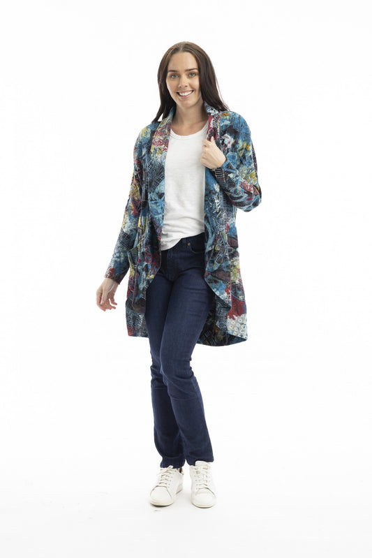 New York New York Cotton Wrap Jacket