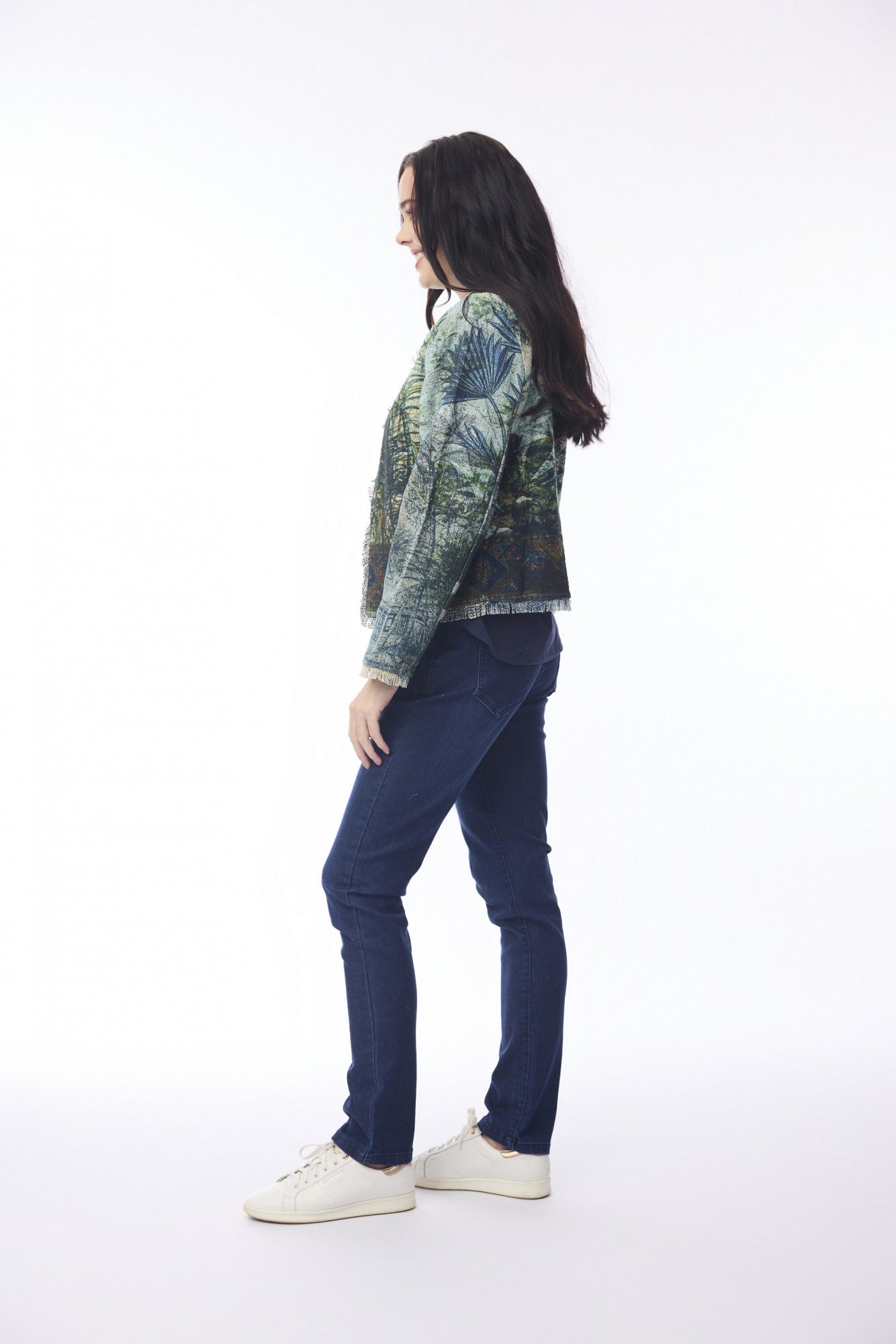 Orientique Reversible Organic Cotton Quilted Jacket