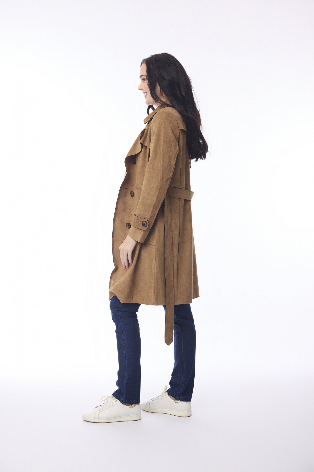 Orientique Trench Coat (Camel or Olive)