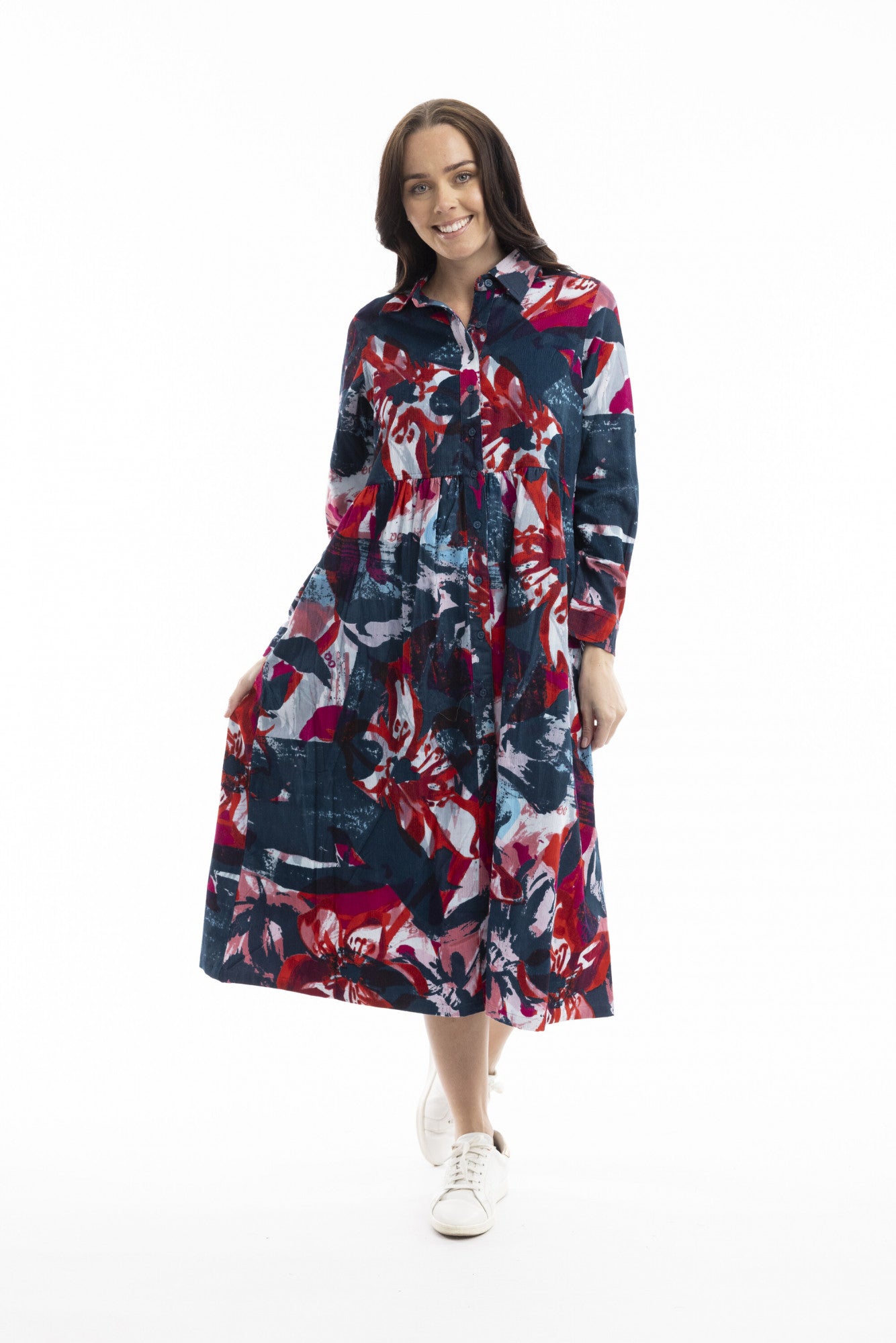 Orientique Organic Cotton Maxi Dress