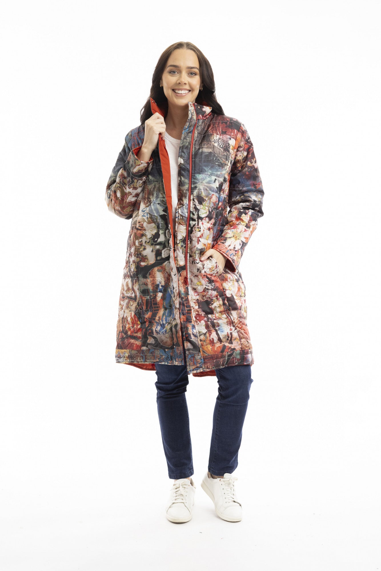 Orientique Reversible Puffer Coat
